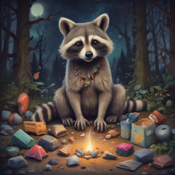 The Raccoon's Midnight Quest-GeoJelly-AI-singing