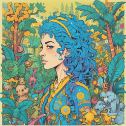 Blue Curly and Yellow Tape-GUFF_YT_YEET-AI-singing
